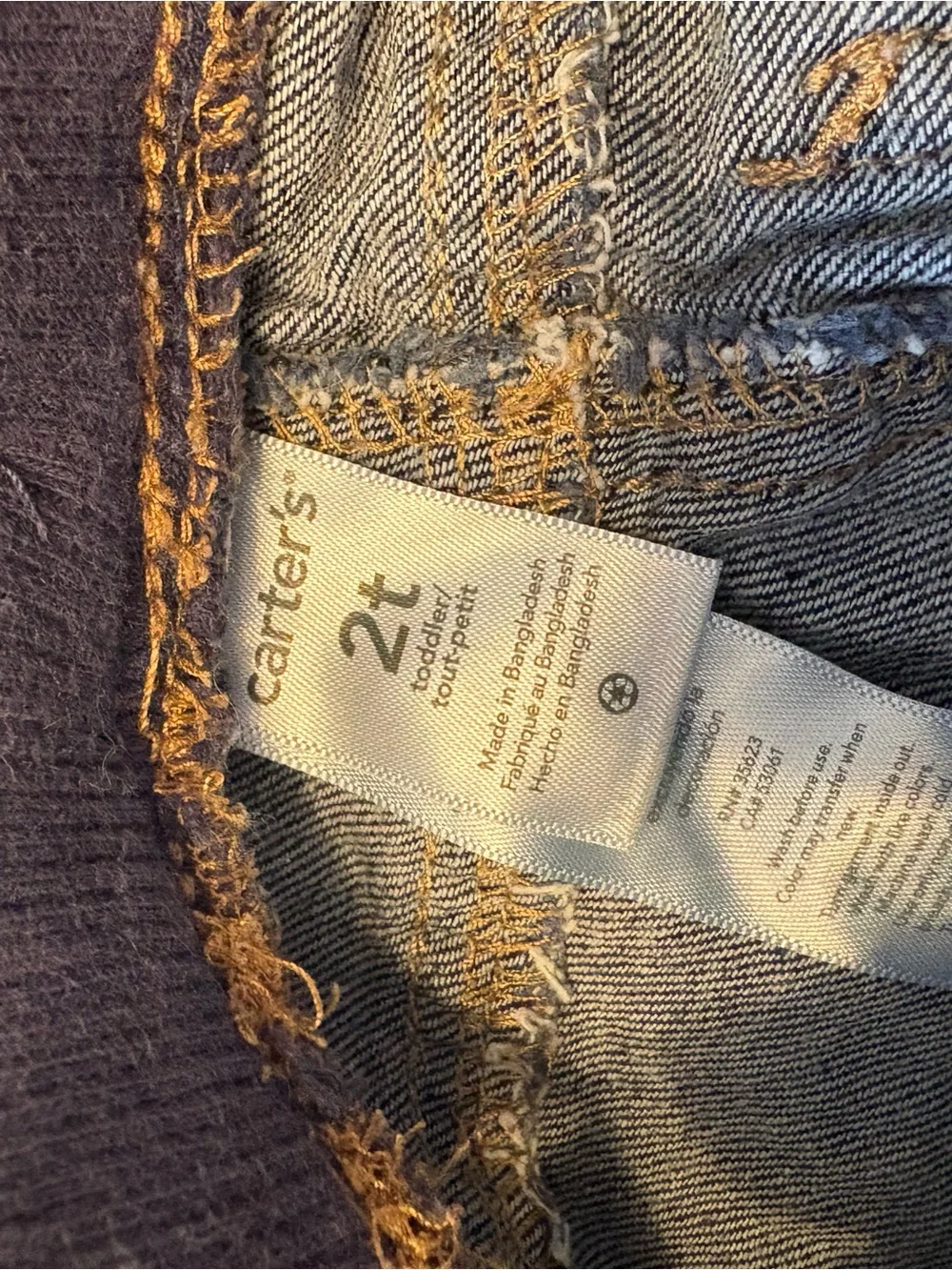 Carter's Dark Blue Denim Kids Jeans